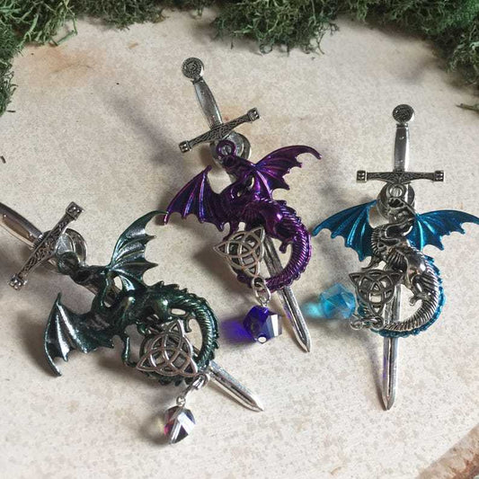 Dragon Sword Pin