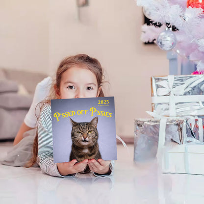 2025 P*ssed off P*ssies Angry Cats Calendar
