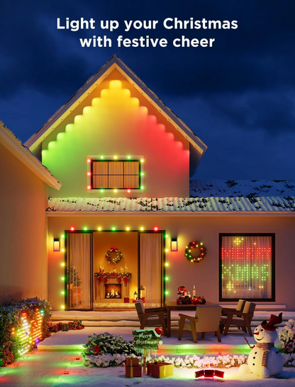 🔥Hot sale🔥Bluetooth remote control led permanent outdoor light