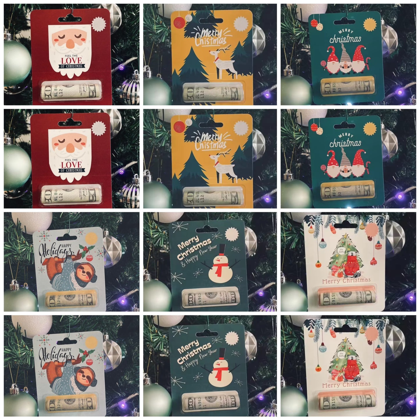 🎅2024 Christmas Gift--💸Christmas Money Holders Gift