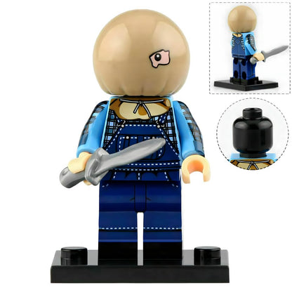 Assorted Halloween Horror Movie Minifigure Set  with Weapons & Accessories