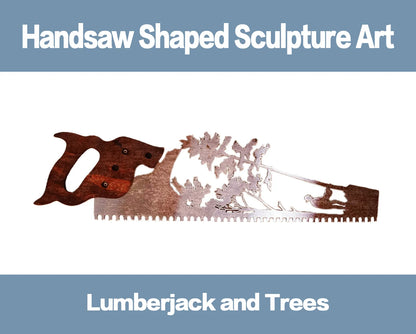 ✨Father‘s Day Hot Sale 50% OFF-- Handsaw Shaped Sculpture Art