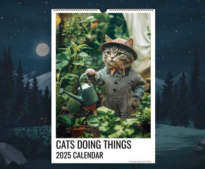 😺 Cat Lover Gift🎁——2025 Cute Cat Calendar