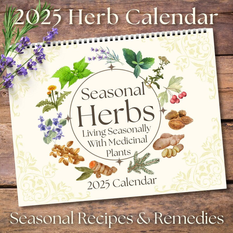Magical Herbs Calendar 2025 🌿✨