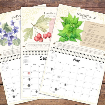 Magical Herbs Calendar 2025 🌿✨