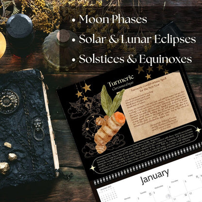 Magical Herbs Calendar 2025 🌿✨