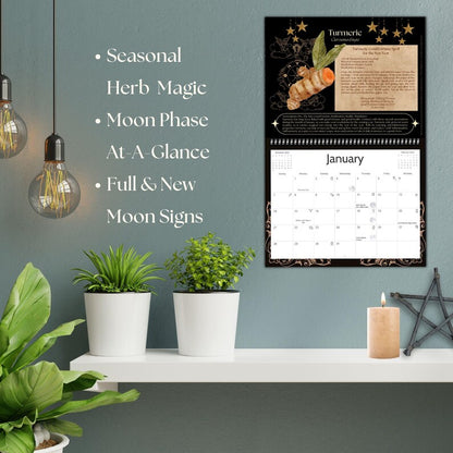 Magical Herbs Calendar 2025 🌿✨