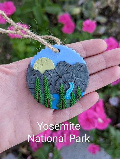 Handmade-NATIONAL PARK Tree Ornaments