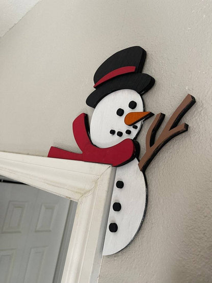 🎅2024 Christmas Gift 50% Off--Metal Christmas Door Topper