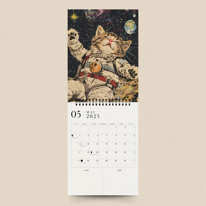 [Hot Sales]Space Cats 2025 Calendar