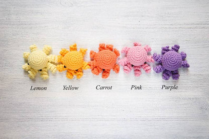 Crochet Keychain Octopus Toy