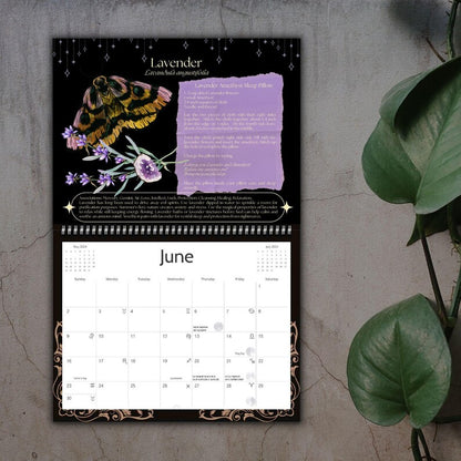 Magical Herbs Calendar 2025 🌿✨