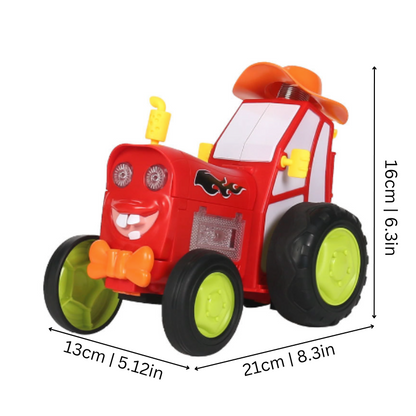 JumpFury Stunt Car with Lights & Music