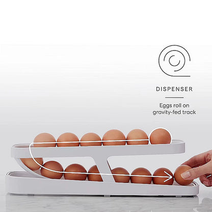 2024 Hot Sale🥚Rolldown Refrigerator Egg Dispenser