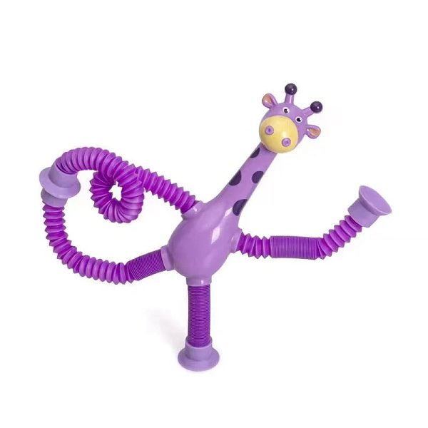 🎅2024 Christmas Gift--Telescopic suction cup giraffe toy