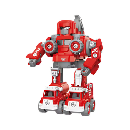 BuildBot 5-in-1 Construction Robot Assembly Toy Set