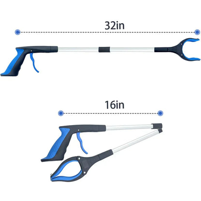 Foldable Grabber With 360° Swivel Clip
