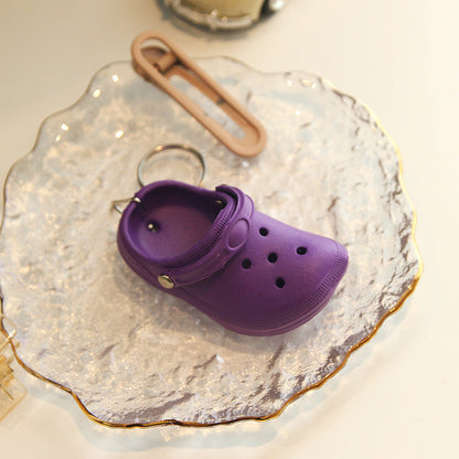 Mini Crocs Shoe Keychain
