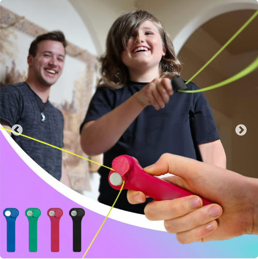 Electric String Rope Launcher Toy