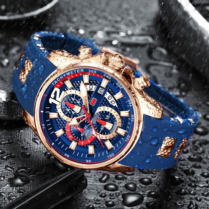 Men's Waterproof Fashion Sports Watch with Luminous