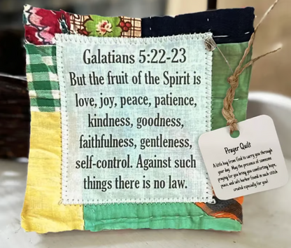 🎄Christmas Sales 49% 🎁-Prayer Quilt with cross inside