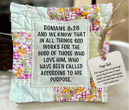 🎄Christmas Sales 49% 🎁-Prayer Quilt with cross inside