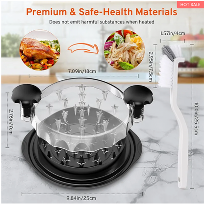 Visible Meat Shredder Machine