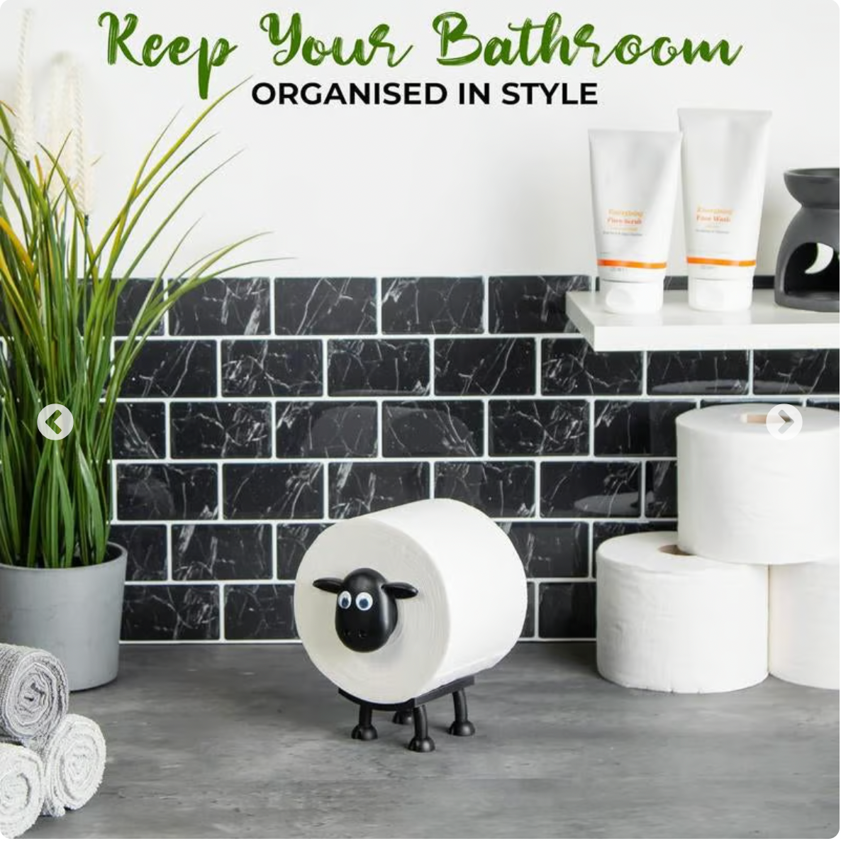Sheep Toilet Paper Roll Holder