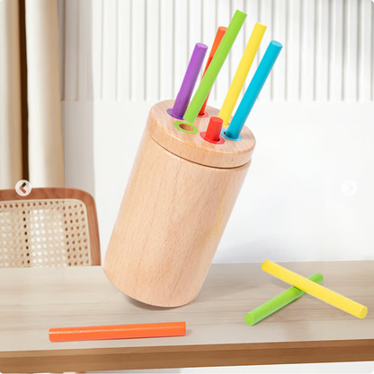 Wooden Montessori Stick Toy