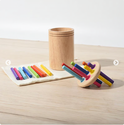 Wooden Montessori Stick Toy