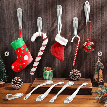 🎄Wall Mounted Punch-free Adhesive Removable Cord Holder Organizer