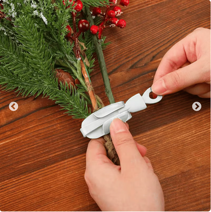 🎄Wall Mounted Punch-free Adhesive Removable Cord Holder Organizer
