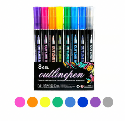 Coloring Lightstick Graffiti Highlighter Pens