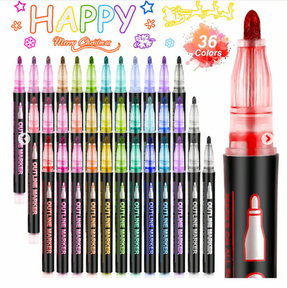 Coloring Lightstick Graffiti Highlighter Pens