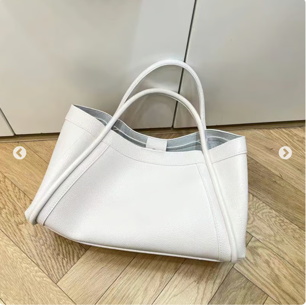 Women Leather Bag with Shoulder Strap