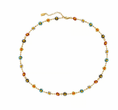 Daisy Bracelet and Necklace for Best Friends