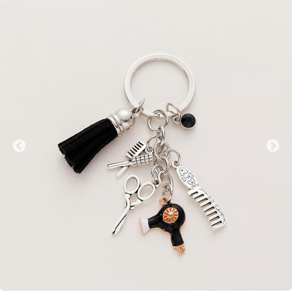 Hairstylist Gift Keychain