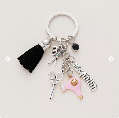 Hairstylist Gift Keychain