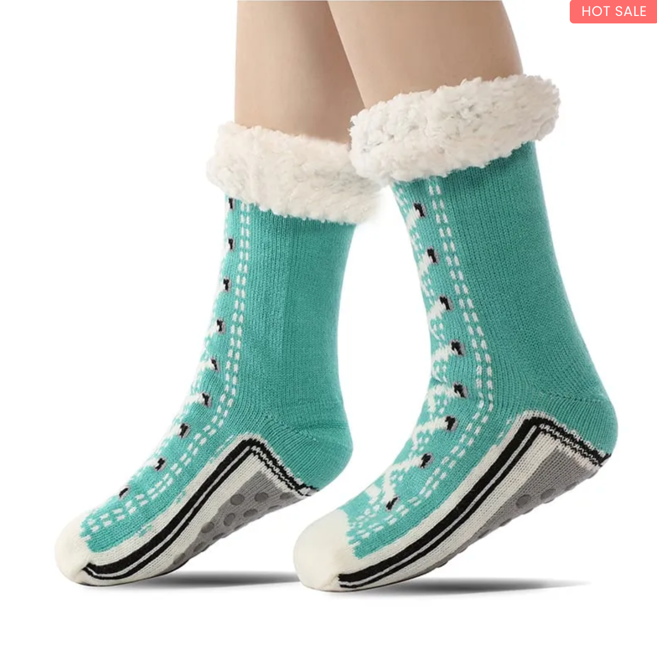 Ultra-thick Cashmere Slipper Home Socks