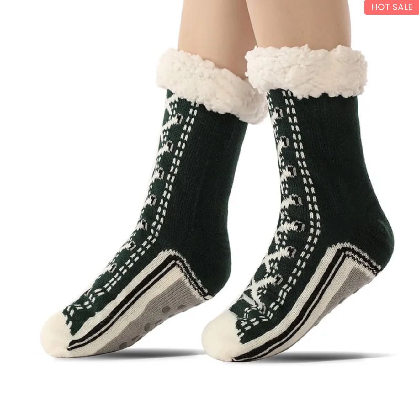 Ultra-thick Cashmere Slipper Home Socks