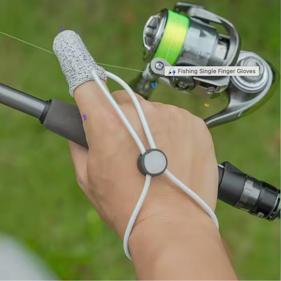 🎣 Fishing Single Finger Gloves