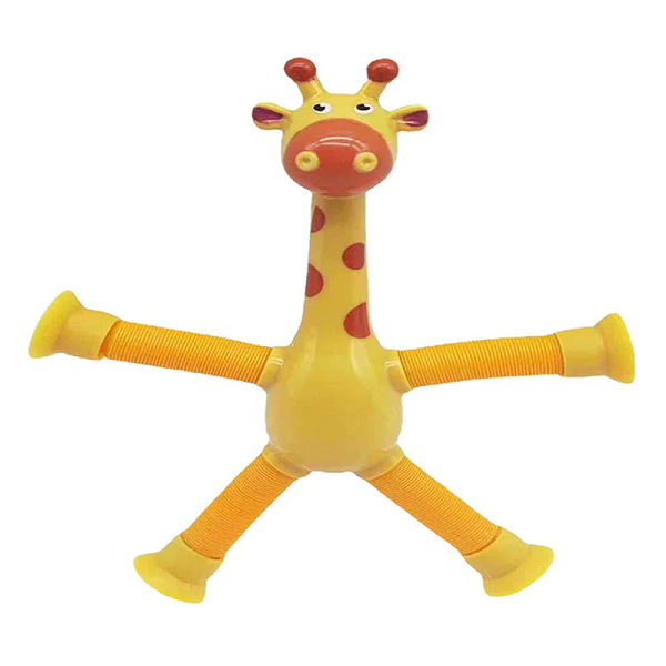 🎅2024 Christmas Gift--Telescopic suction cup giraffe toy