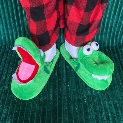 🐊 Creative Crocodile Slippers