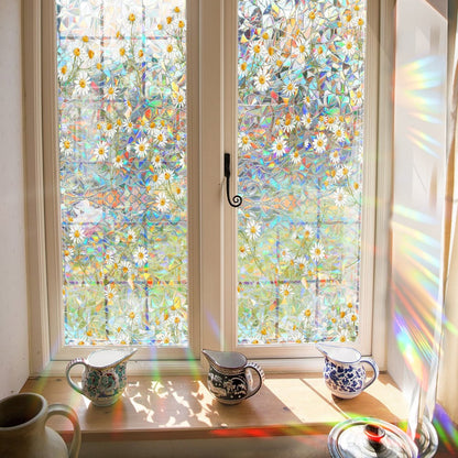 🎄Christmas Sales 49% OFF-Colorful Floral Bouquet Window Sticker
