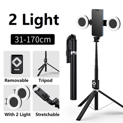 🔥🎁2024 New Year Hot Sale🎁 50% OFF🔥New 6 in 1 Bluetooth Selfie Stick