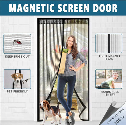 🎉 Last Day Promotion 50% OFF🔥Magnetic Screen Door👾Prevent mosquito-borne viruses