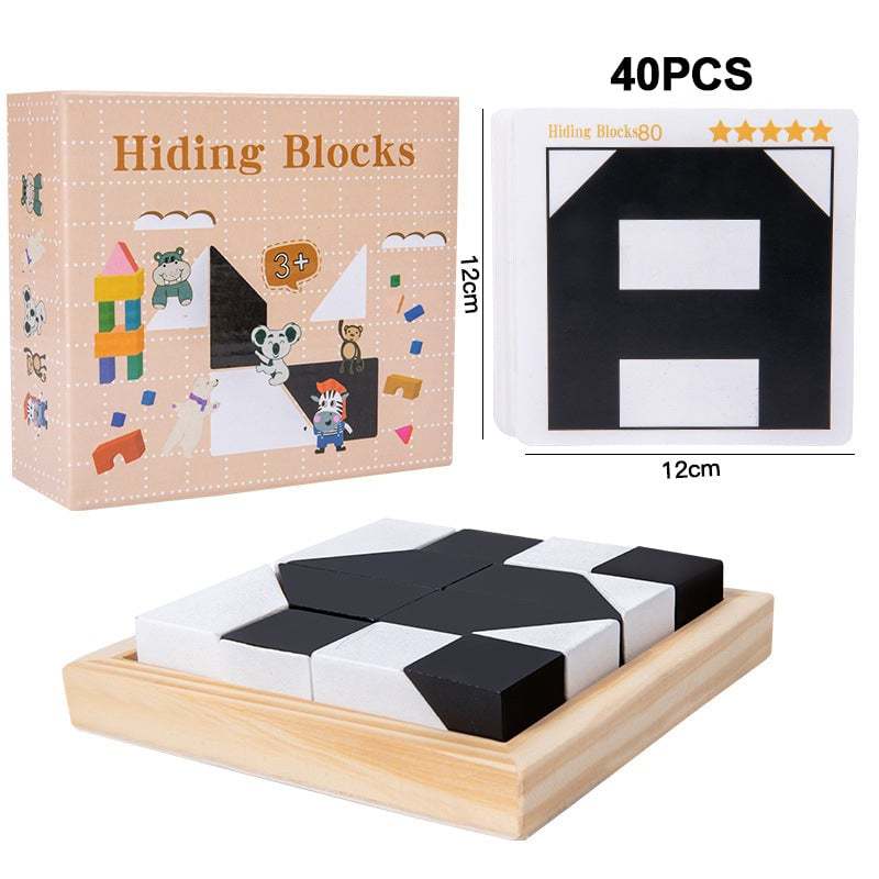 🌟Last Day Promotion 50% OFF🌟Puzzles Hidden Building Blocks Puzzles Toys