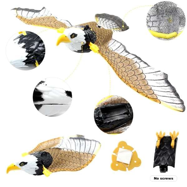 (🔥Hot Sale - 49% OFF) Simulation Bird Interactive Cat Toy for Indoor Cats
