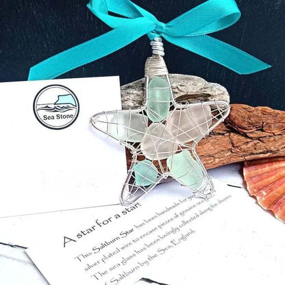 Sea Glass Christmas Tree Ornament