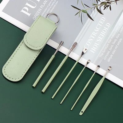 Safe Stainless Steel Ear Cleaning Tool Set